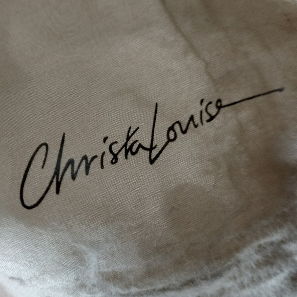 Unique Handmade Silk Merino Wool Designer Scarf 83" Christa Louise - Picture 5 of 10